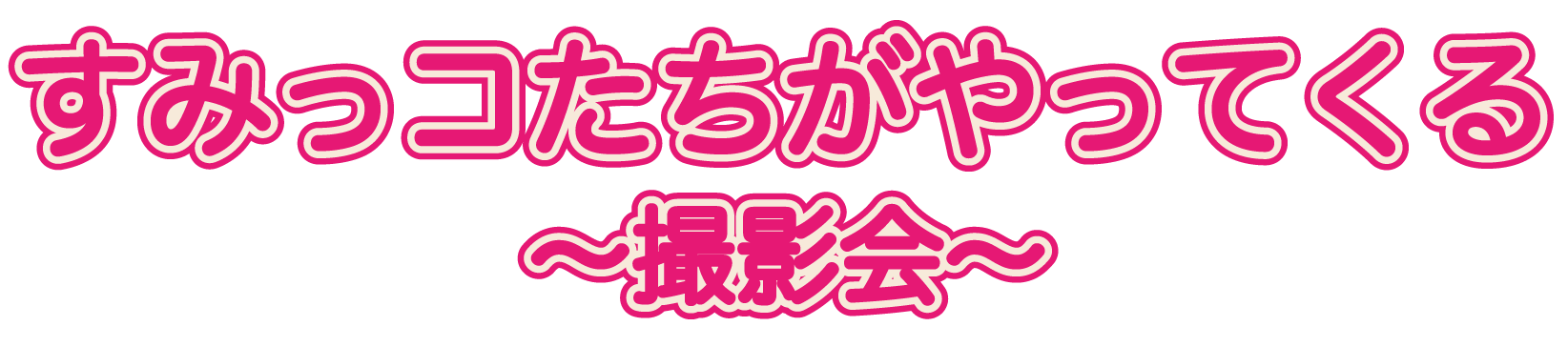 すみっコたちがやってくる！