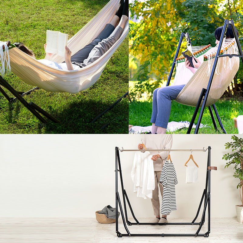 SFF-51-BG 3WAY自立式ハンモック