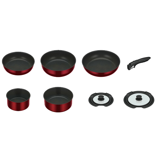 サーモスIH対応取っ手の取れるフライパン8点セット