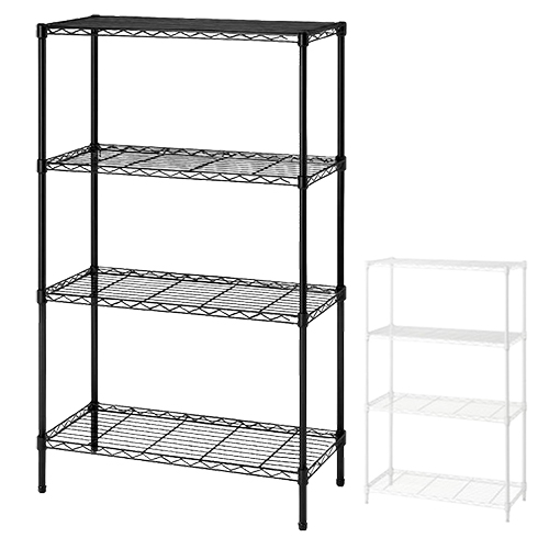 ワイヤーラック4段