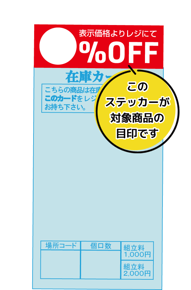 最大20%OFF対象商品
