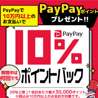 PayPayと相性抜群のメガマックス