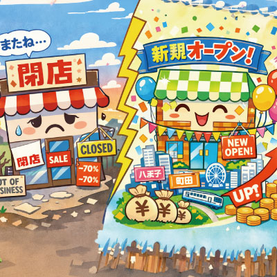閉店と開店