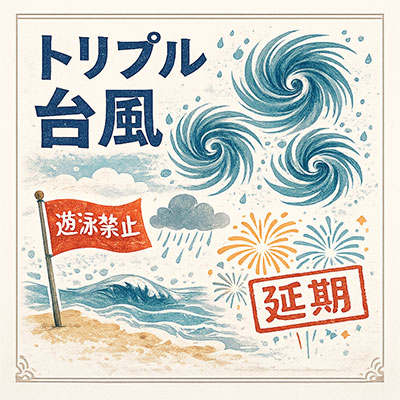 トリプル台風